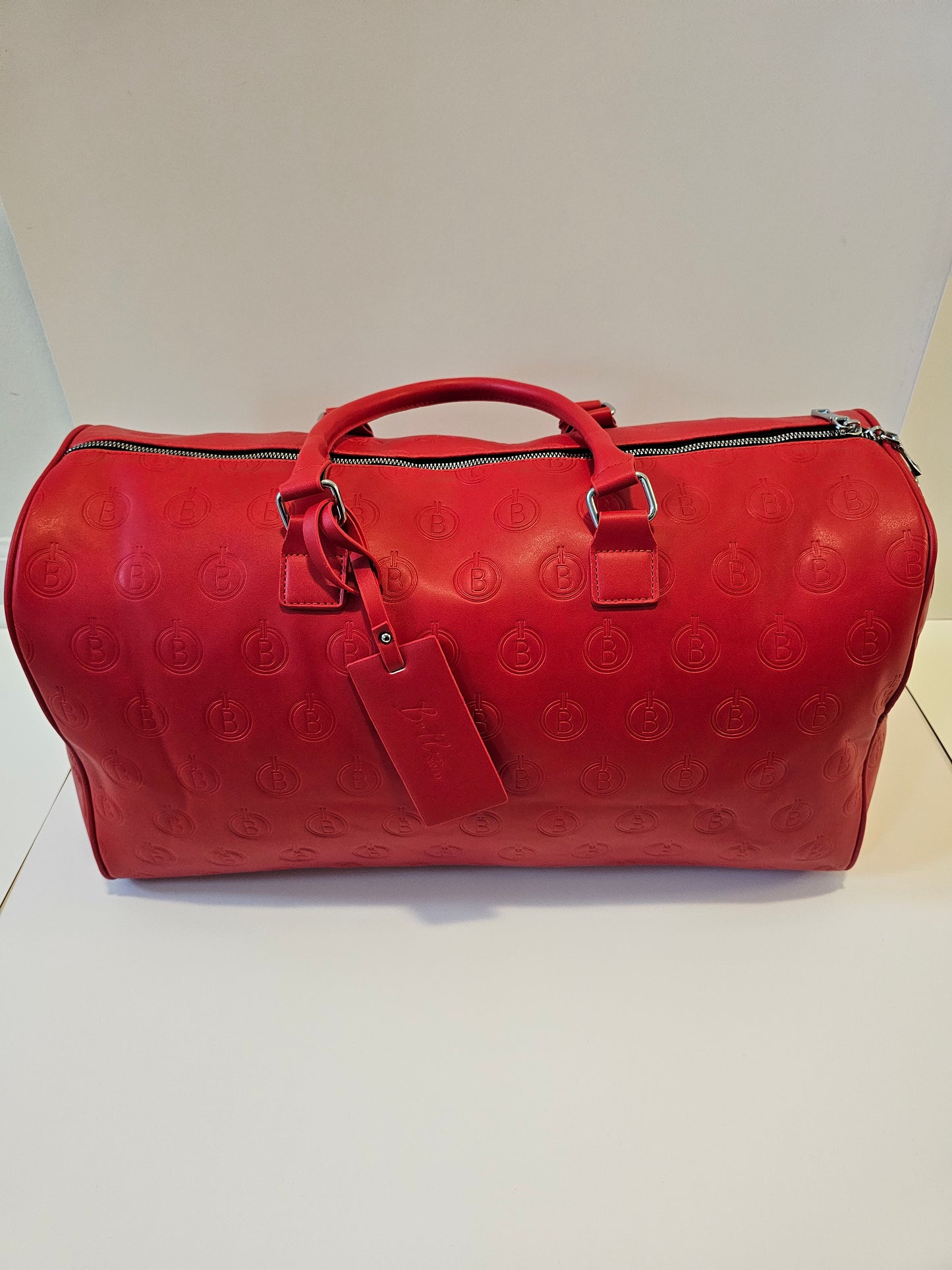 Fire Red Duffle Bag