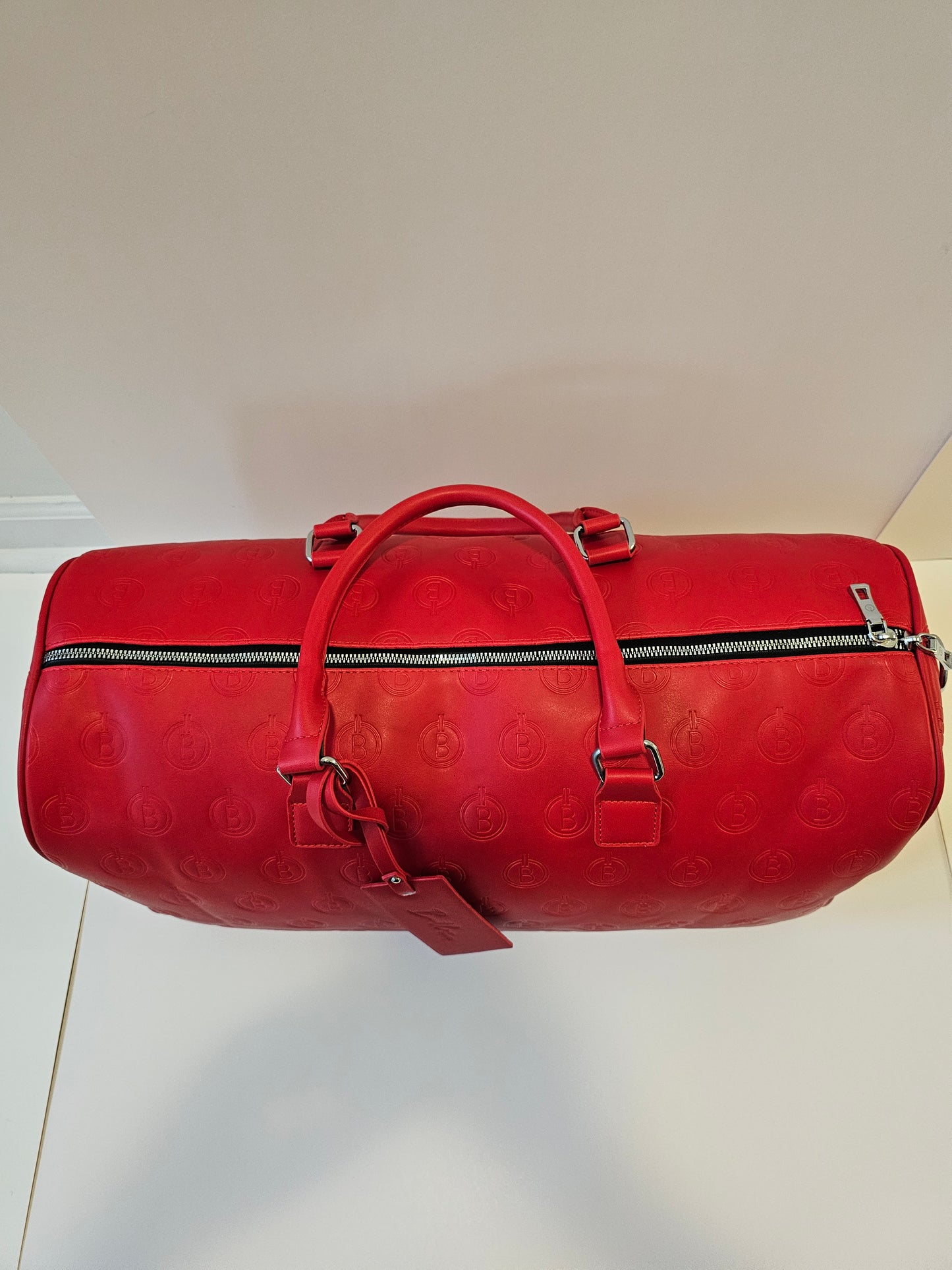Fire Red Duffle Bag