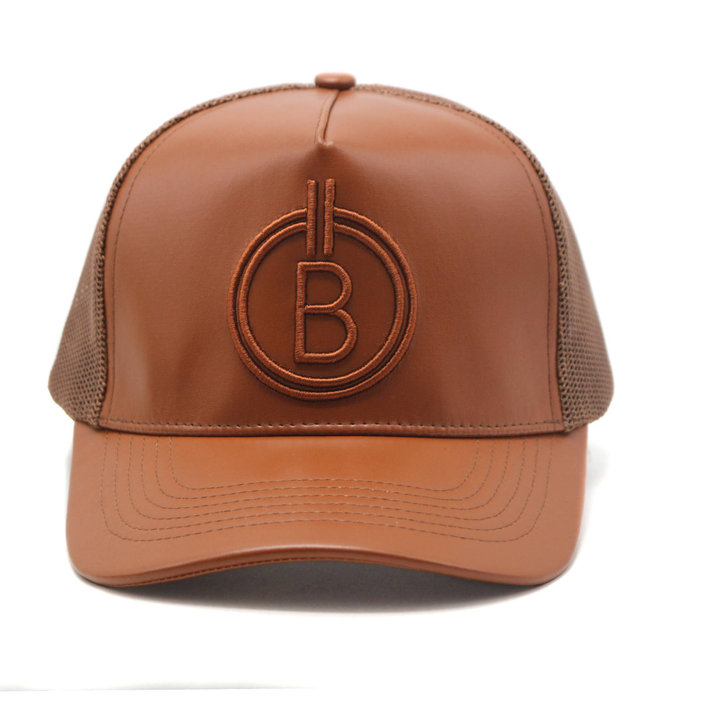 Butler Brand Brown Classic Leather Hat
