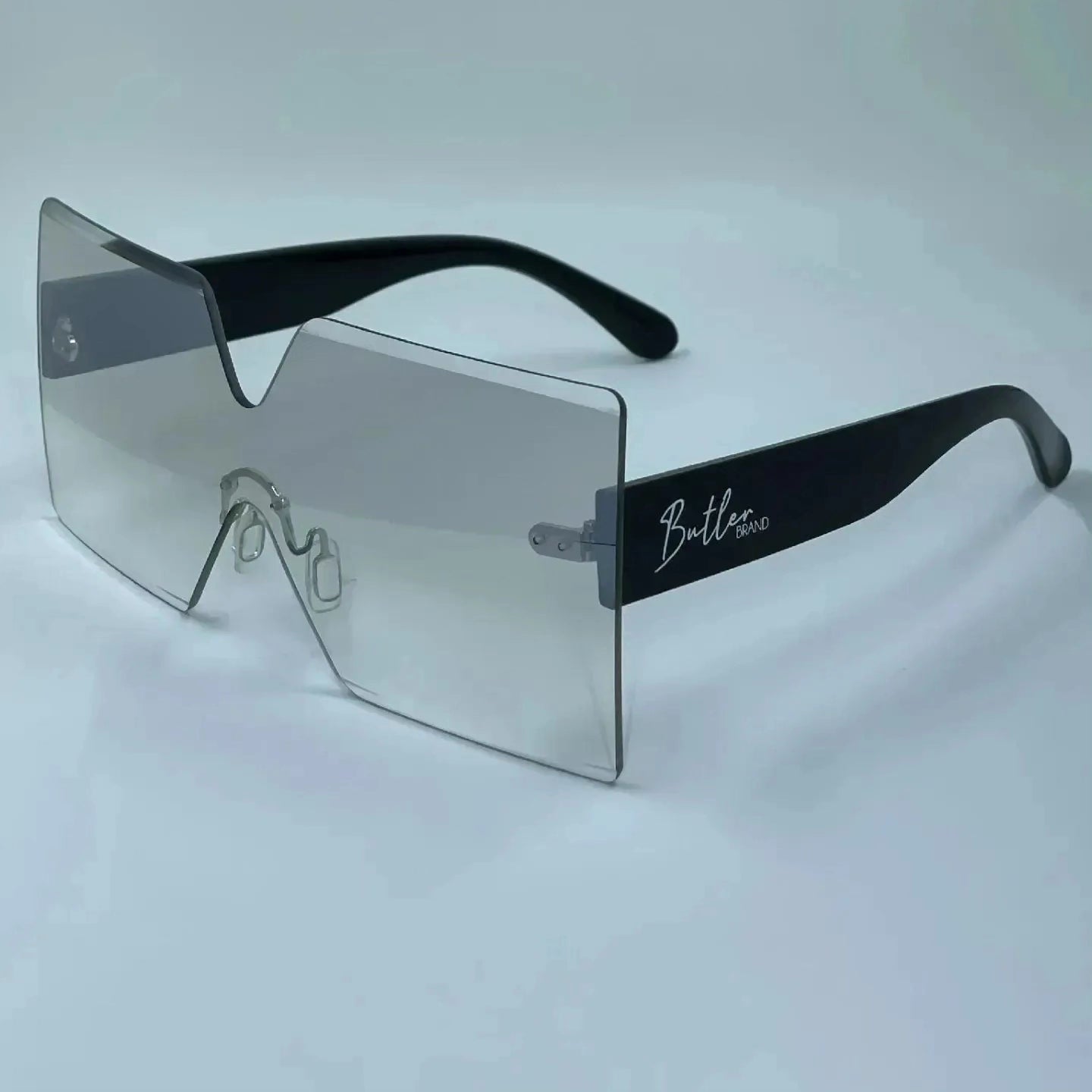 Smoke to Clear Ombre Women Sunglasses