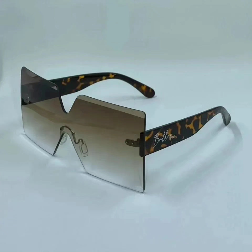 Cheetah Frames Women Sunglasses