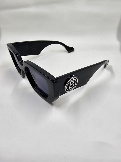 Smoke Black Medal B Style Sunglasses