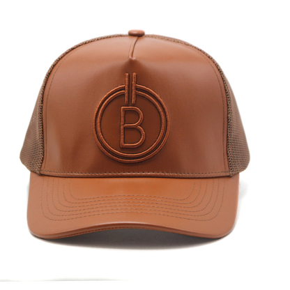 Butler Brand Brown Classic Leather  Hat